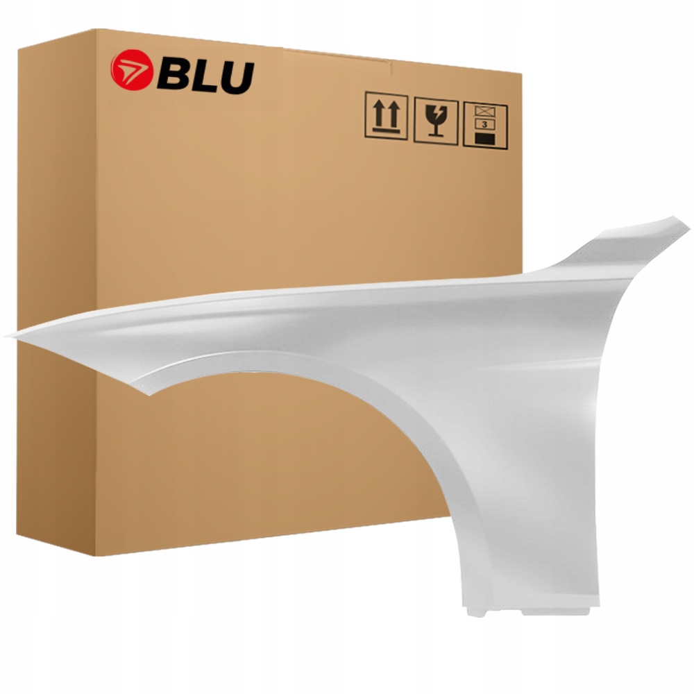 Blu Blatník Bmw F30 F31 F35 A83 levý stříbrný 12-19 přední