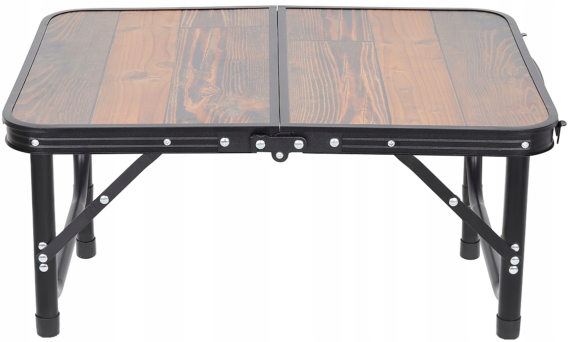 STOLIK TURYSTYCZNY kempingowy składany 60x45x25-56 cm DREWNO Model 1055282