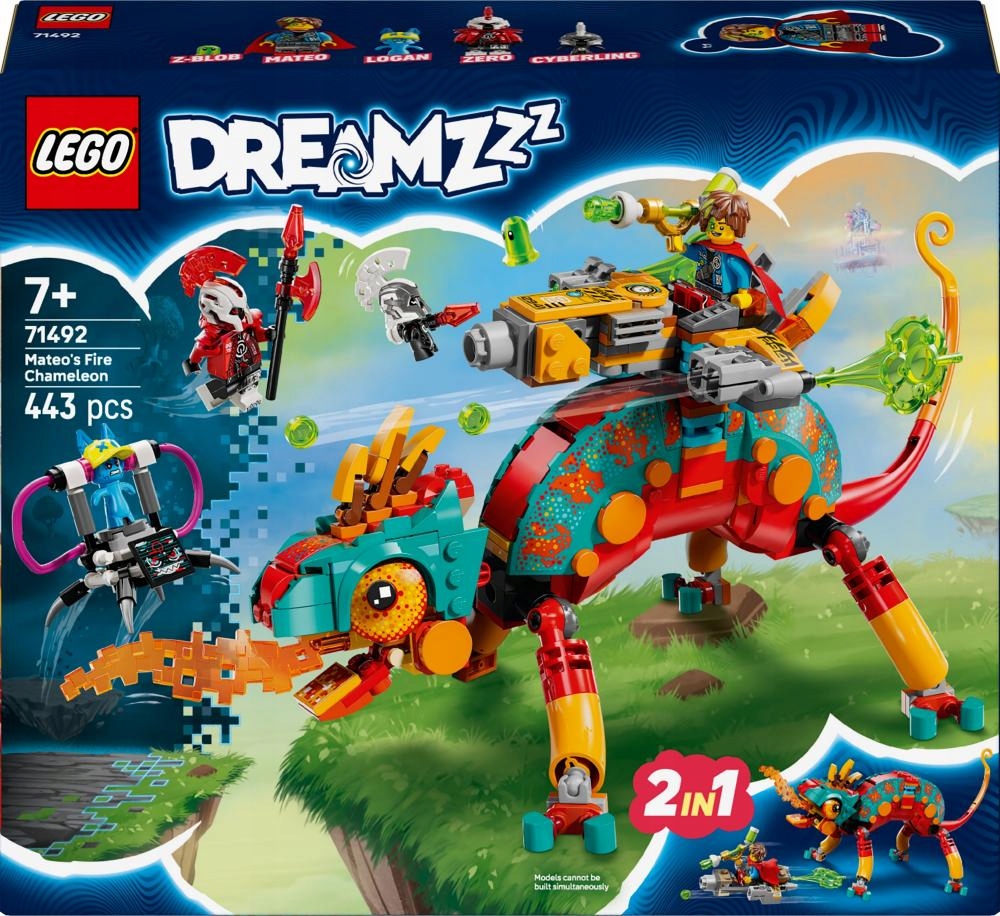 Lego DREAMZzz Ohnivý chameleon Mateo 71492