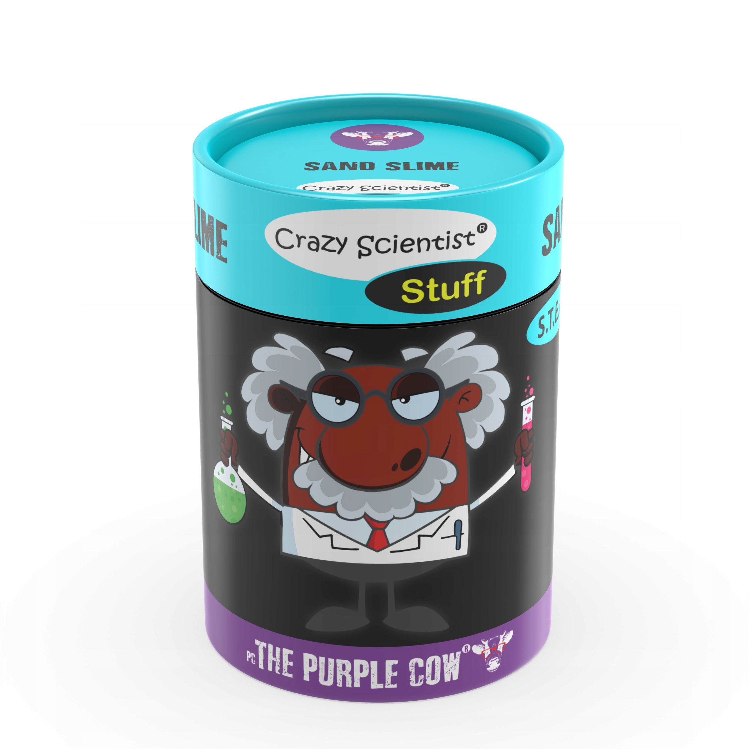 

Mini eksperymenty The Purple Cow Piaskowy slime