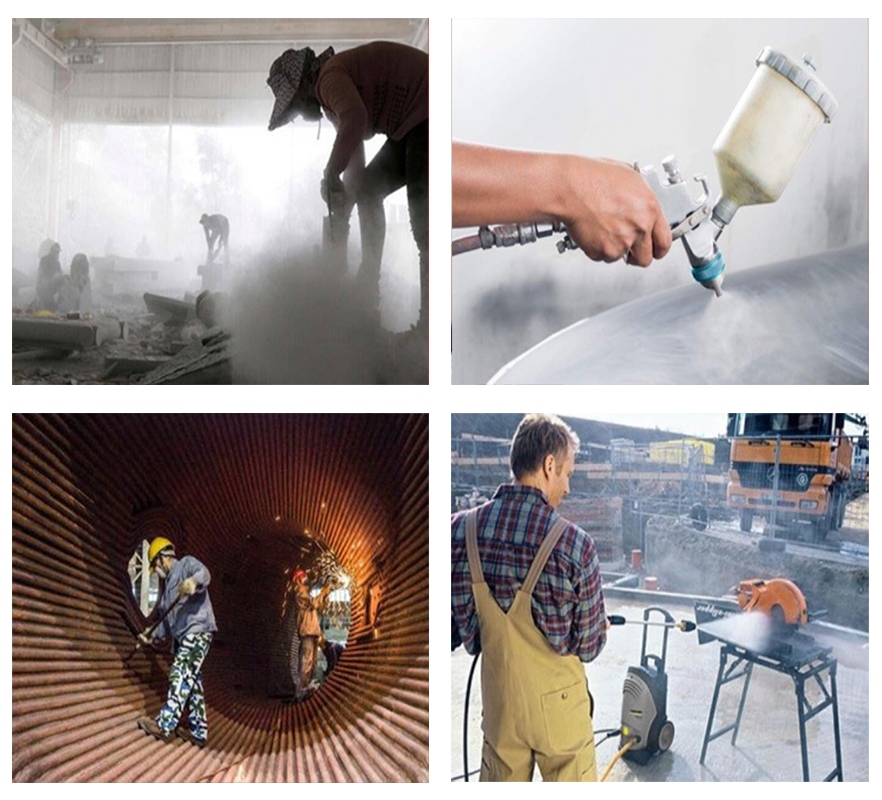 MASKA DO PIASKOWANIA Z KASKIEM HEŁM OCHRONNY Większe pole widzenia Rodzaj kabinowa