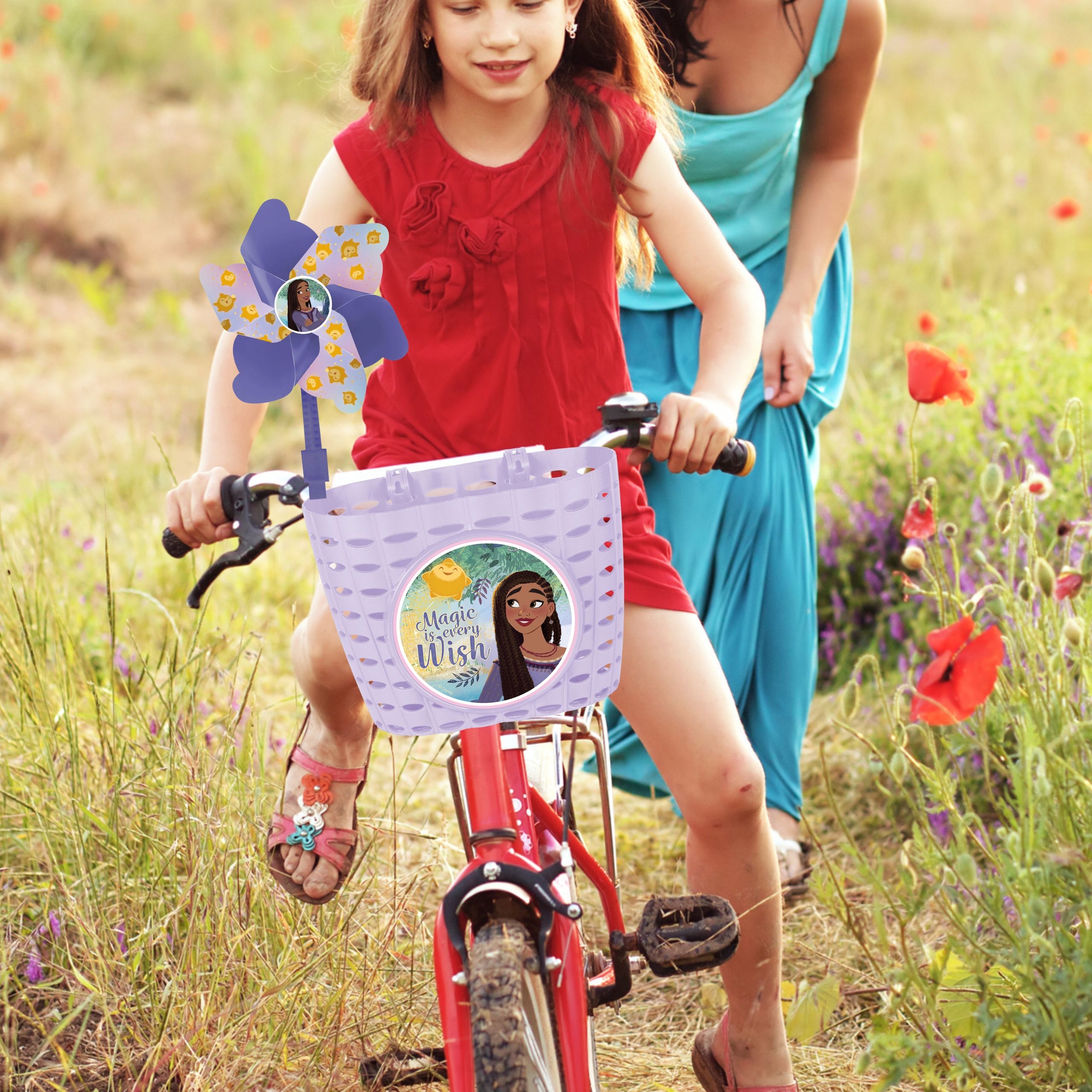 KOSZYK NA ROWER, HULAJNOGĘ, KIEROWNICĘ WISH AKCESORIA ROWEROWE Wysokość 14.5 cm