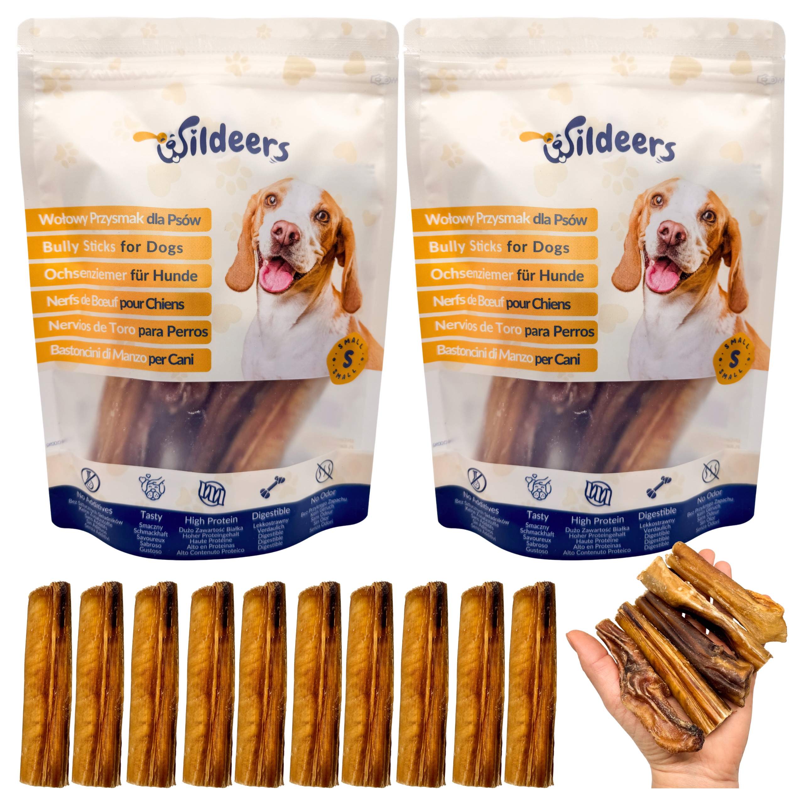 Levně Hovězí penisy pro malé psy Tlusté A Aromatické Pejsci milují kousání