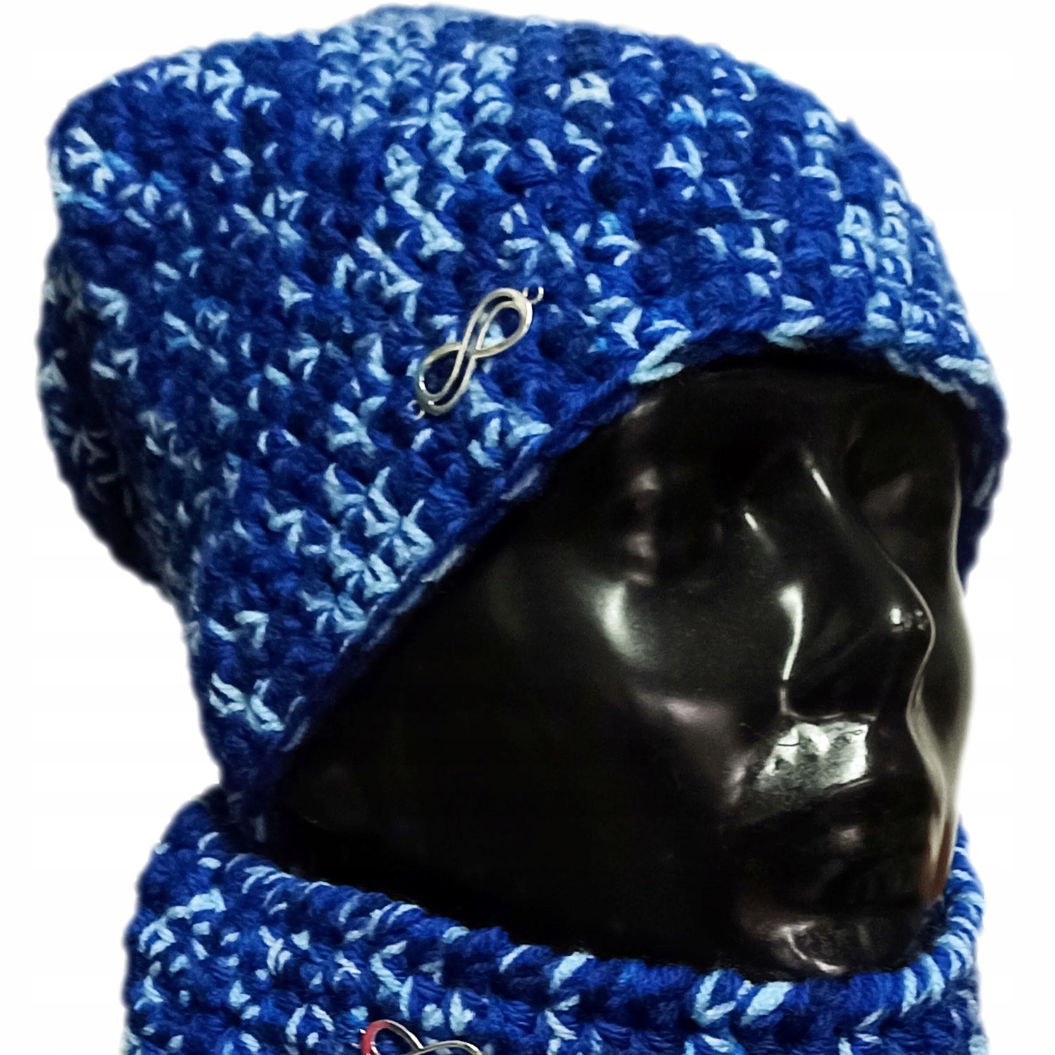 čepice Anq šmoulinka handmade