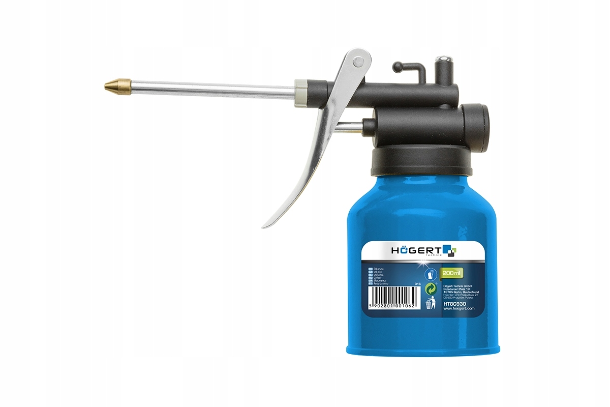 

Olejarka ręczna metalowa 200ml Hogert