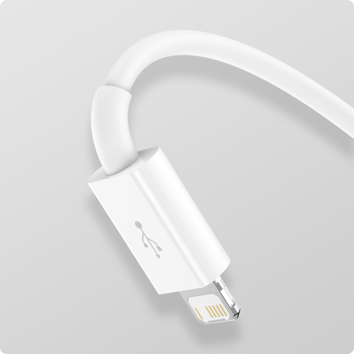 BASEUS MOCNY KABEL 3w1 USB PRZEWÓD do IPHONE MICRO TYP-C USB-C 3.5A 150cm Marka Baseus
