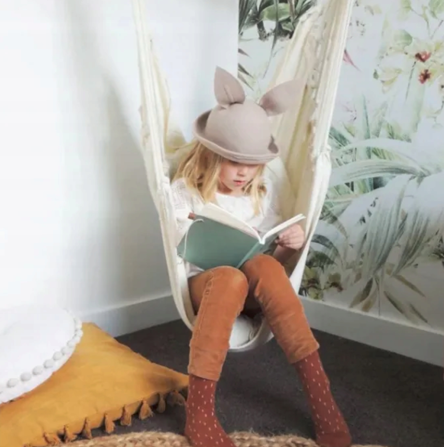 FOTEL WISZĄCY hamak KRZESŁO BRAZYLIJSKIE HUŚTAWKA Waga 1.2 kg