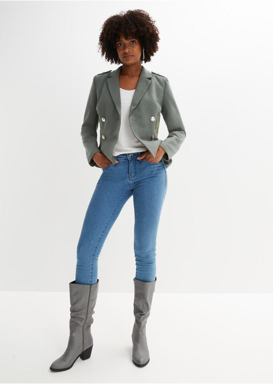 32 BONPRIX KRÓTKI PŁASZCZYK Marka Bonprix