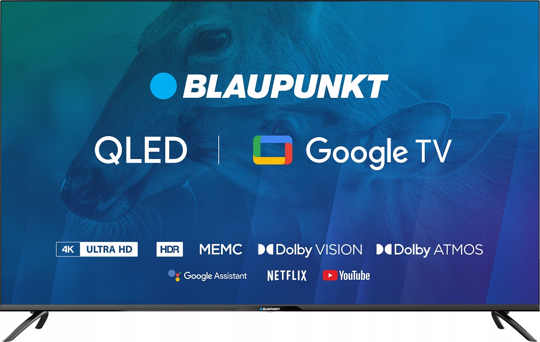 Telewizor Qled Blaupunkt 65QBG7000S 65" 4K Uhd czarny