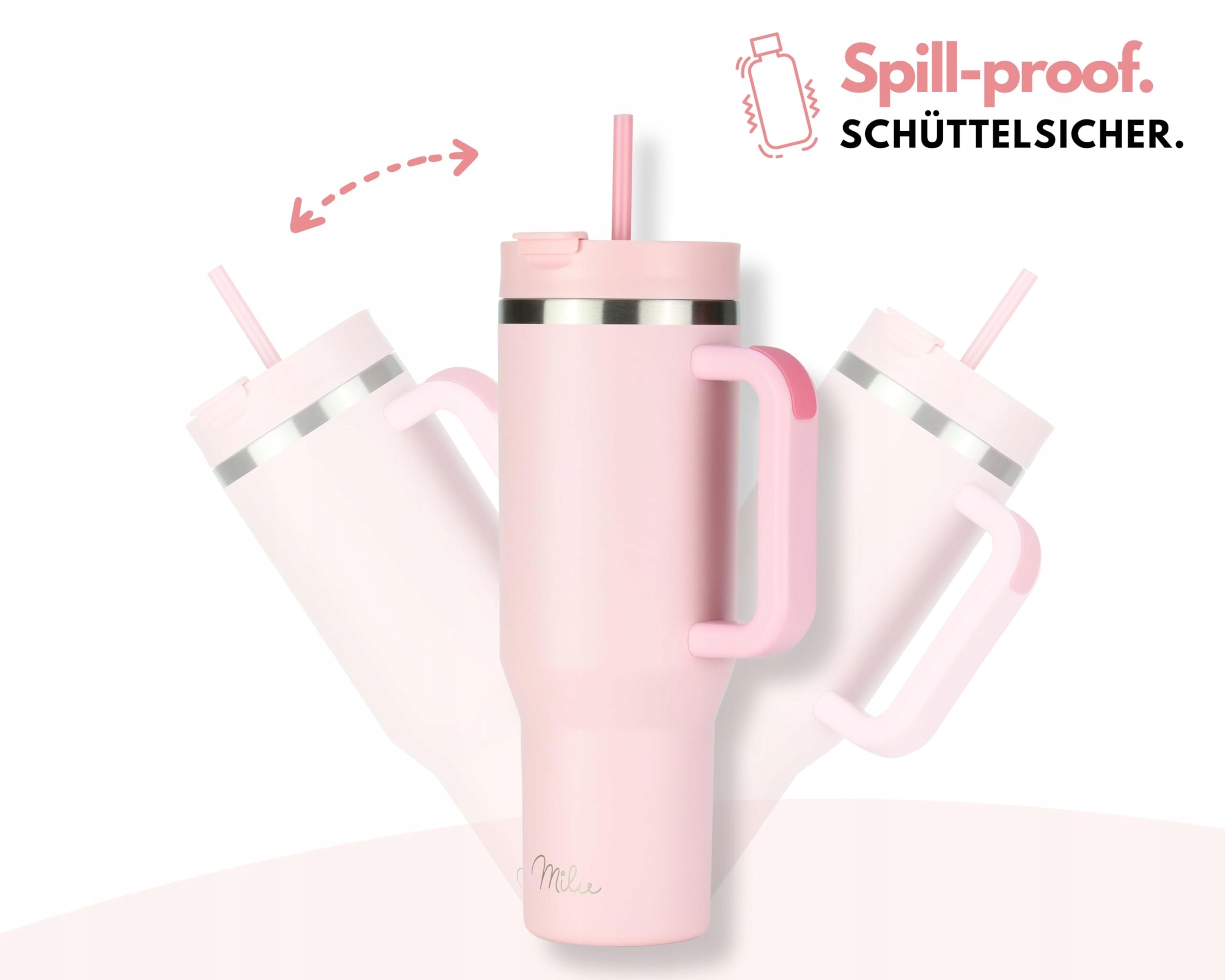 MILU Kubek Termiczny 1,2L Blossom Pink — miniatura 6
