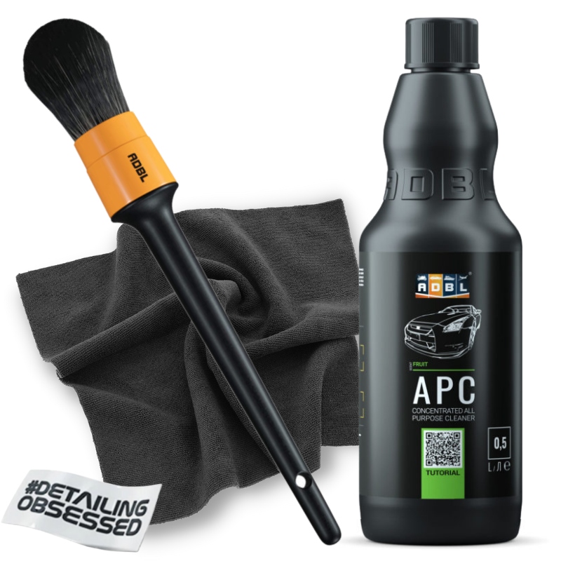 Набор кистей ADBL DETAILING BRUSH 12 + APC