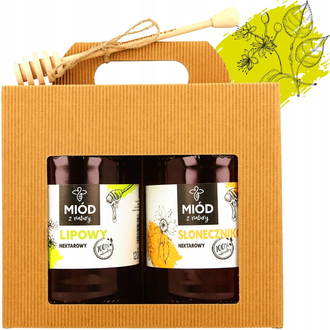 Levně Sada medů 2x1,2 kg – Tak Levněji! Lipa/slunečno.