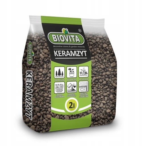 Keramzyt drenaż dodatek do podłoża 2L