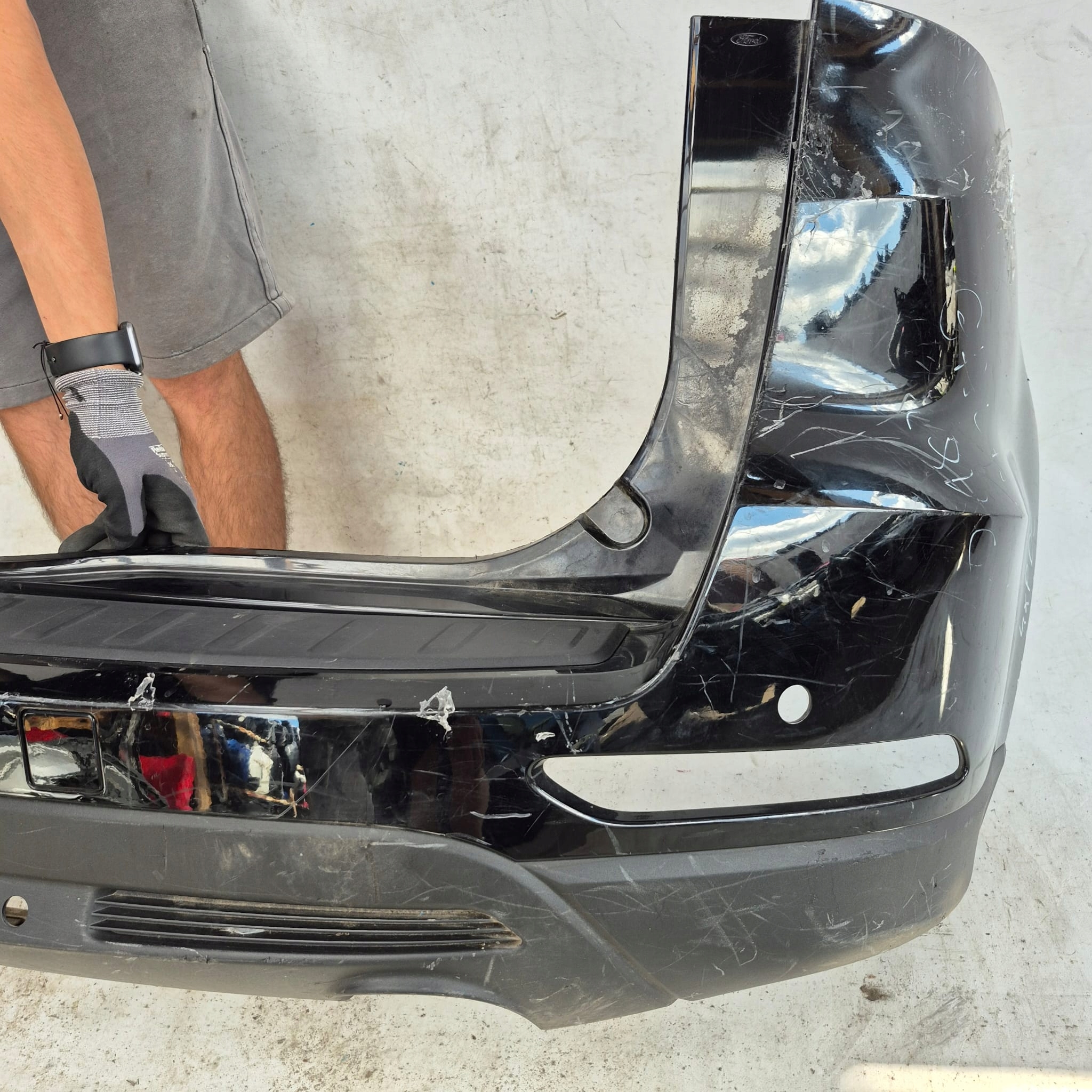 FORD S-MAX II 2 MK2 14-23 bumper rear part rear 4XPDC