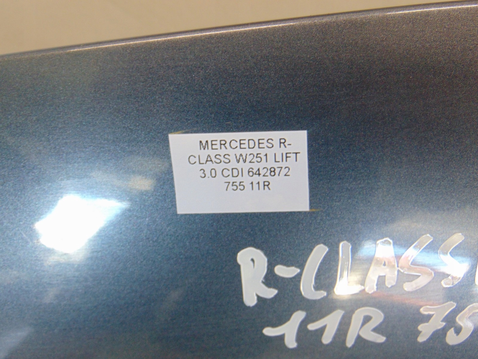 fender left front front MERCEDES W251 LIFT 755