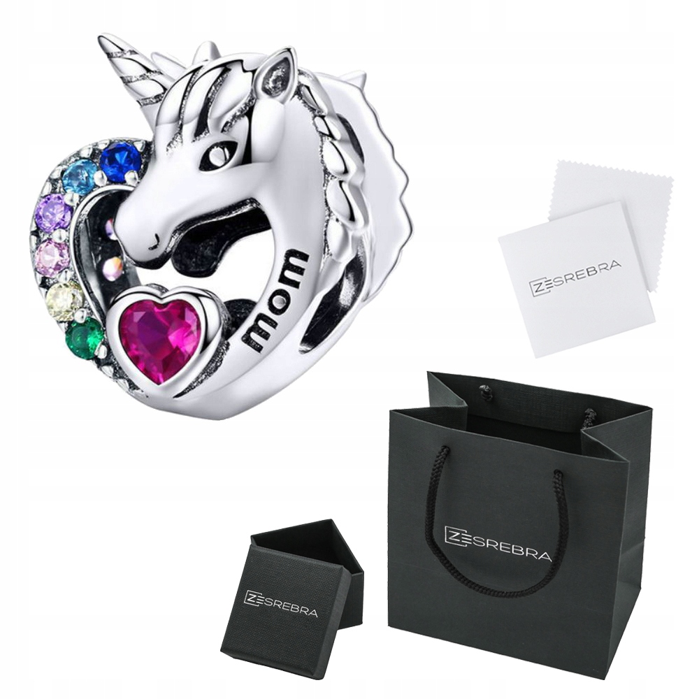 

Charms Jednorożec Mama do Pandora srebro 925