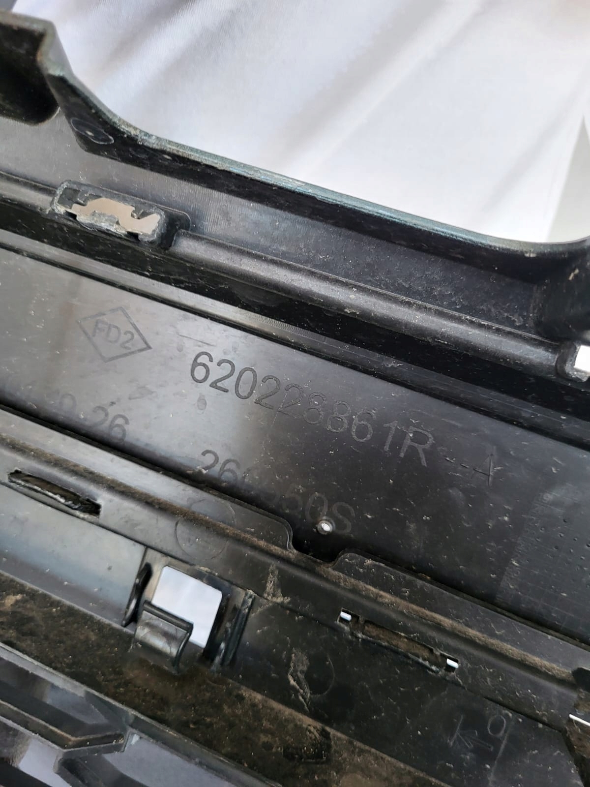 DACIA SANDERO III 3 STEPWAY 20-> bumper front front PDC 620228861R