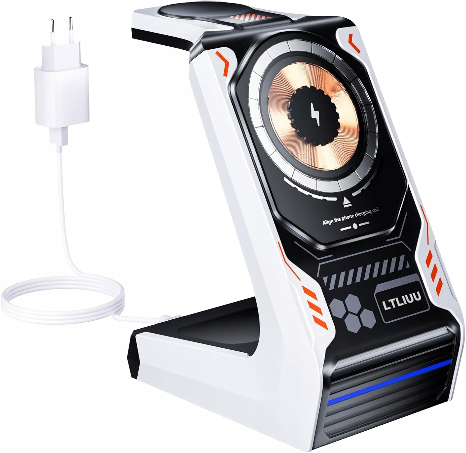 Indukční Bezdrátová Nabíjecí Stanice 3V1 Rychlá Mag-safe