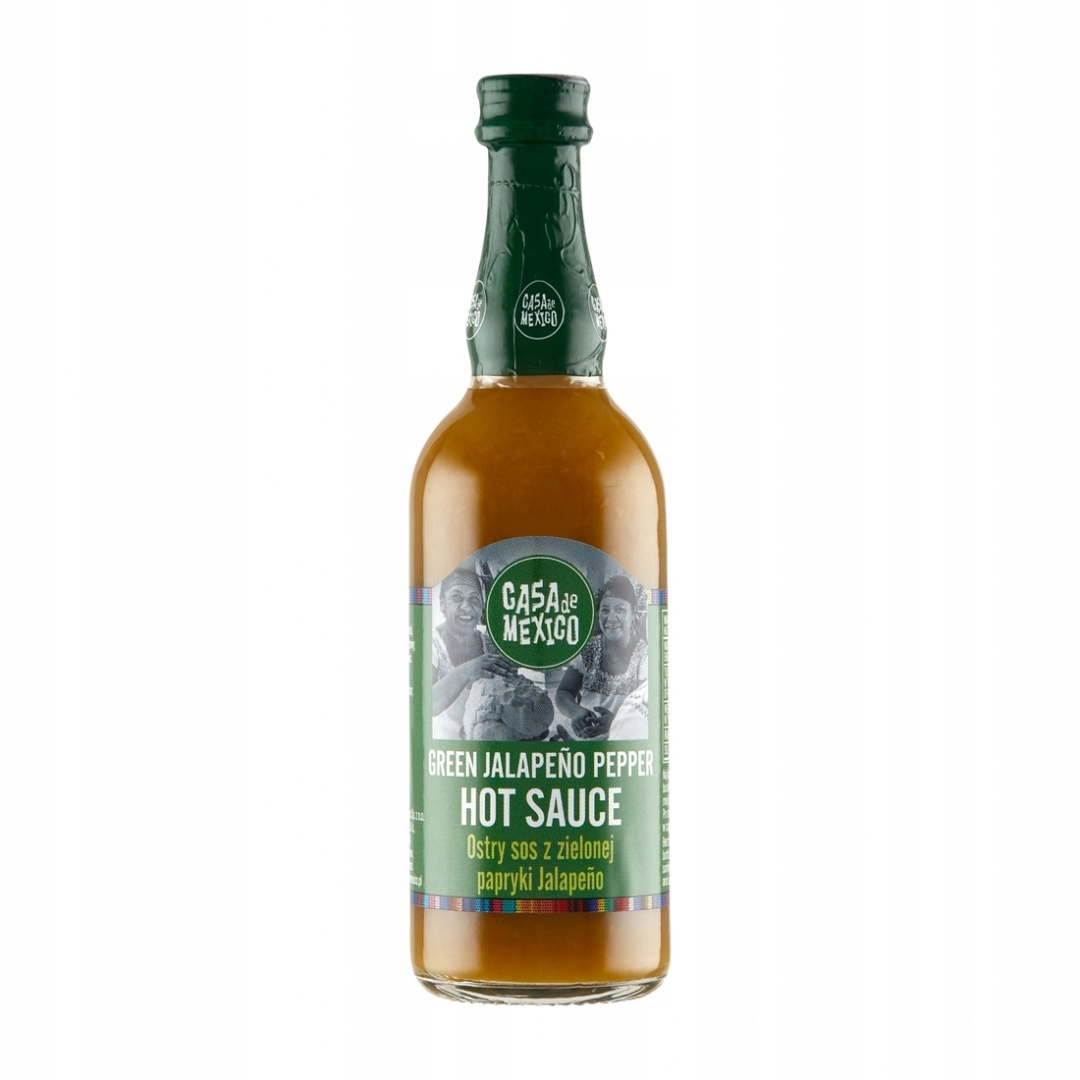 

Ostry sos z zielonej papryki Jalapeno 100g CdM