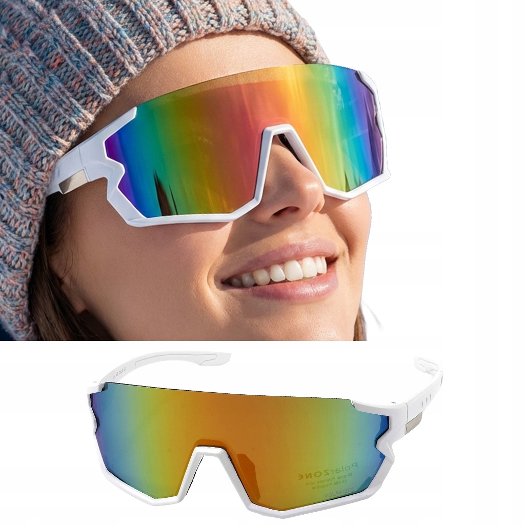 Okulary Przeciwsłoneczne Męskie Polaryzacyjne Polarzone Sportowe UV400