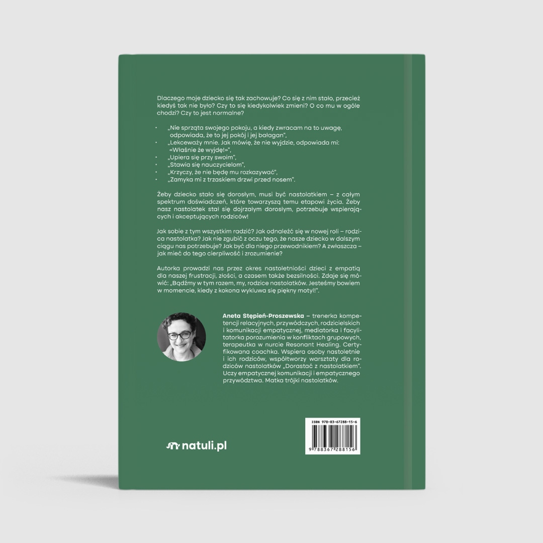 JAK ZROZUMIEĆ NASTOLATKA STĘPIEŃ-PROSZEWSKA NATULI ISBN 9788367288156