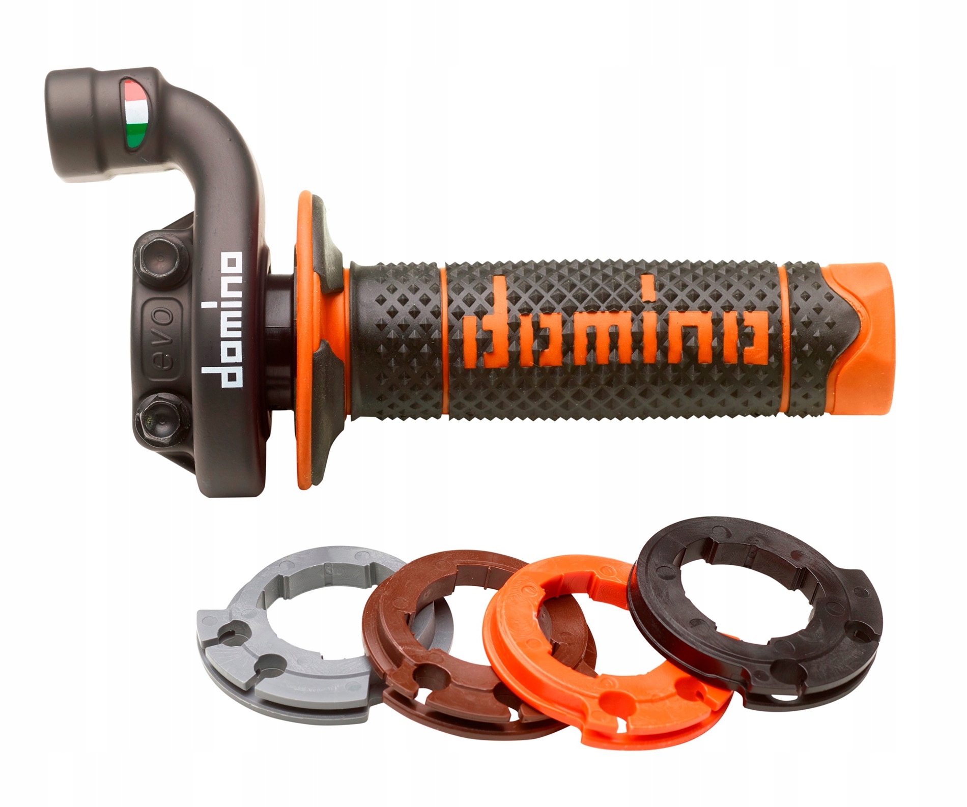 Domino Rolgaz Kompletný Off Road Ktm/husqvarna/gasgas 4T Farba Čierna/pomaranč