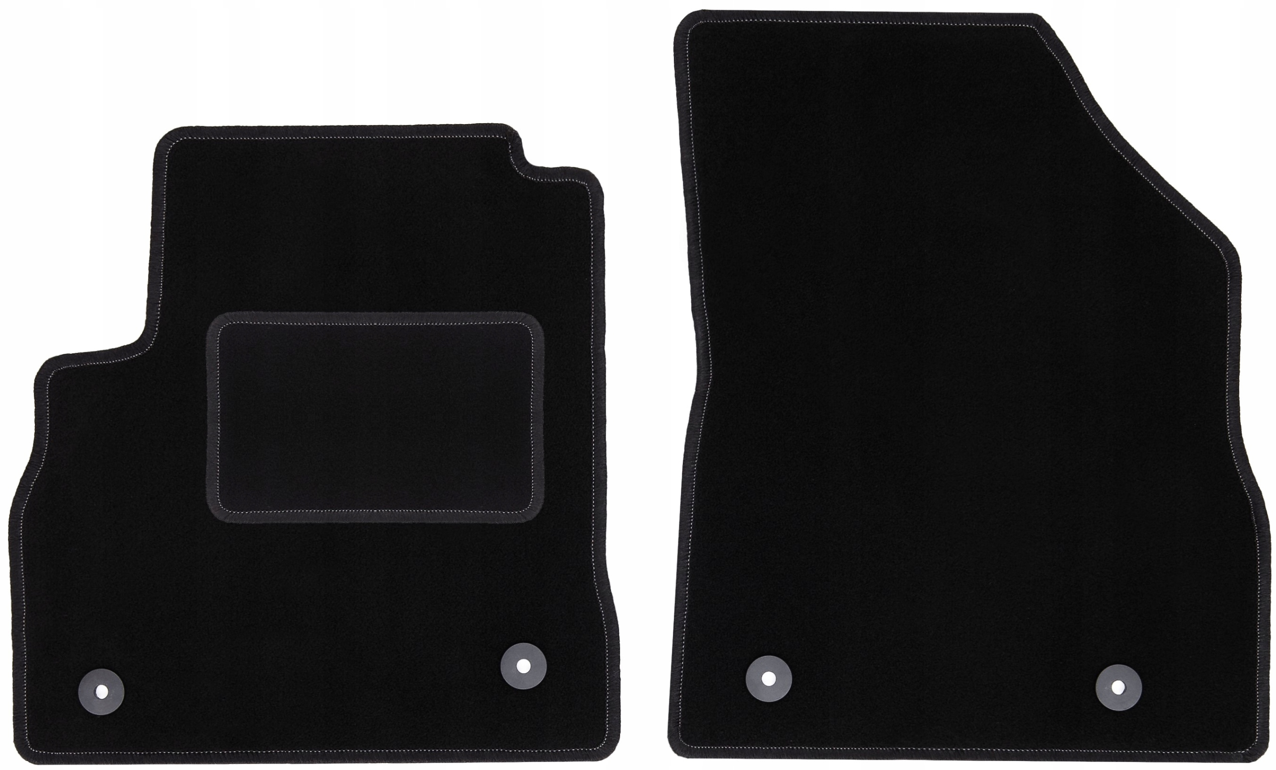 Dywaniki welurowe przednie do: Opel Astra K sedan, hatchback, kombi (2015-)