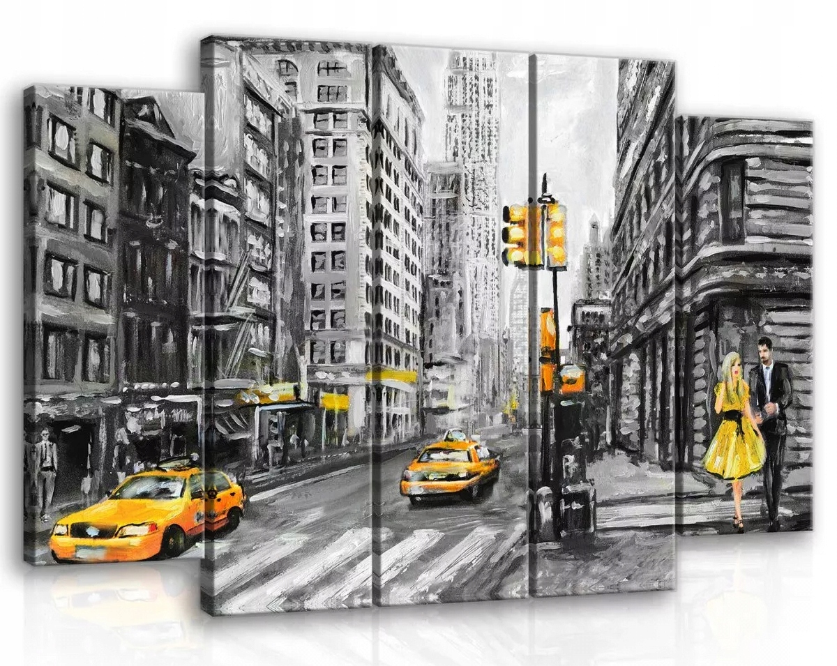 Obraz Na Plátně Canvas 150x100 New York Pohled