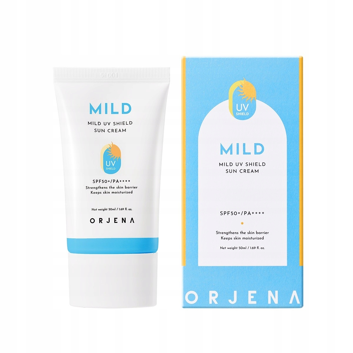 Orjena Mild Sun Jemný opalovací krém s Uv filtrem Spf 50+