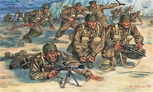 Wwii British Commandos, Italeri 6064