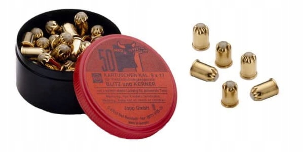 

Naboje 9x17mm (50 szt) czerwone