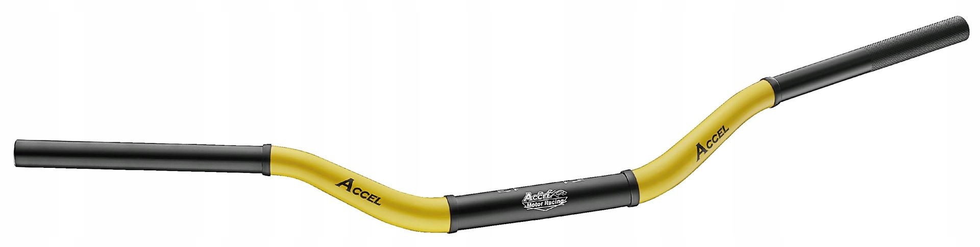 Accel nízky hliníkový volant 28,6 mm Taper MX Žltý