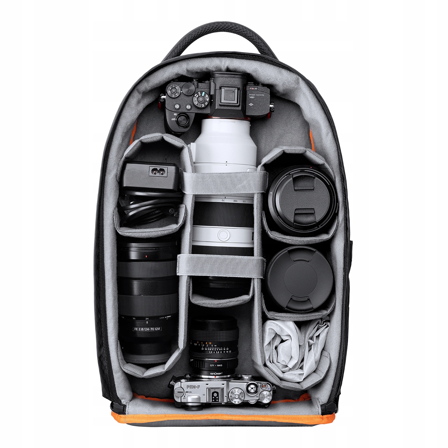 K&F CONCEPT Wodoodporny Plecak Fotograficzny Na Aparat i Laptopa — miniatura 13
