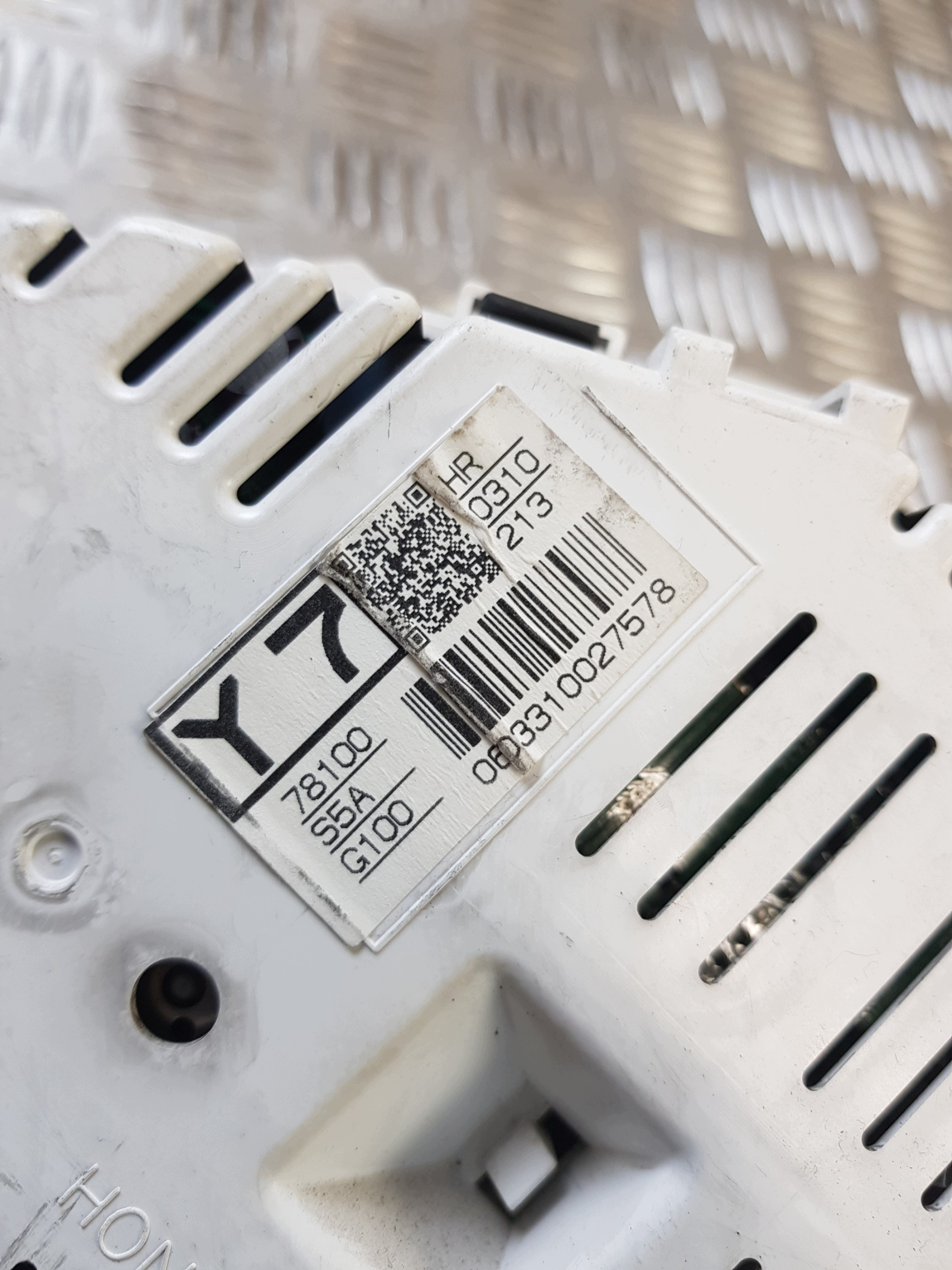 dials dials 0603310027578 HONDA CIVIC VII 1.6B 2005r