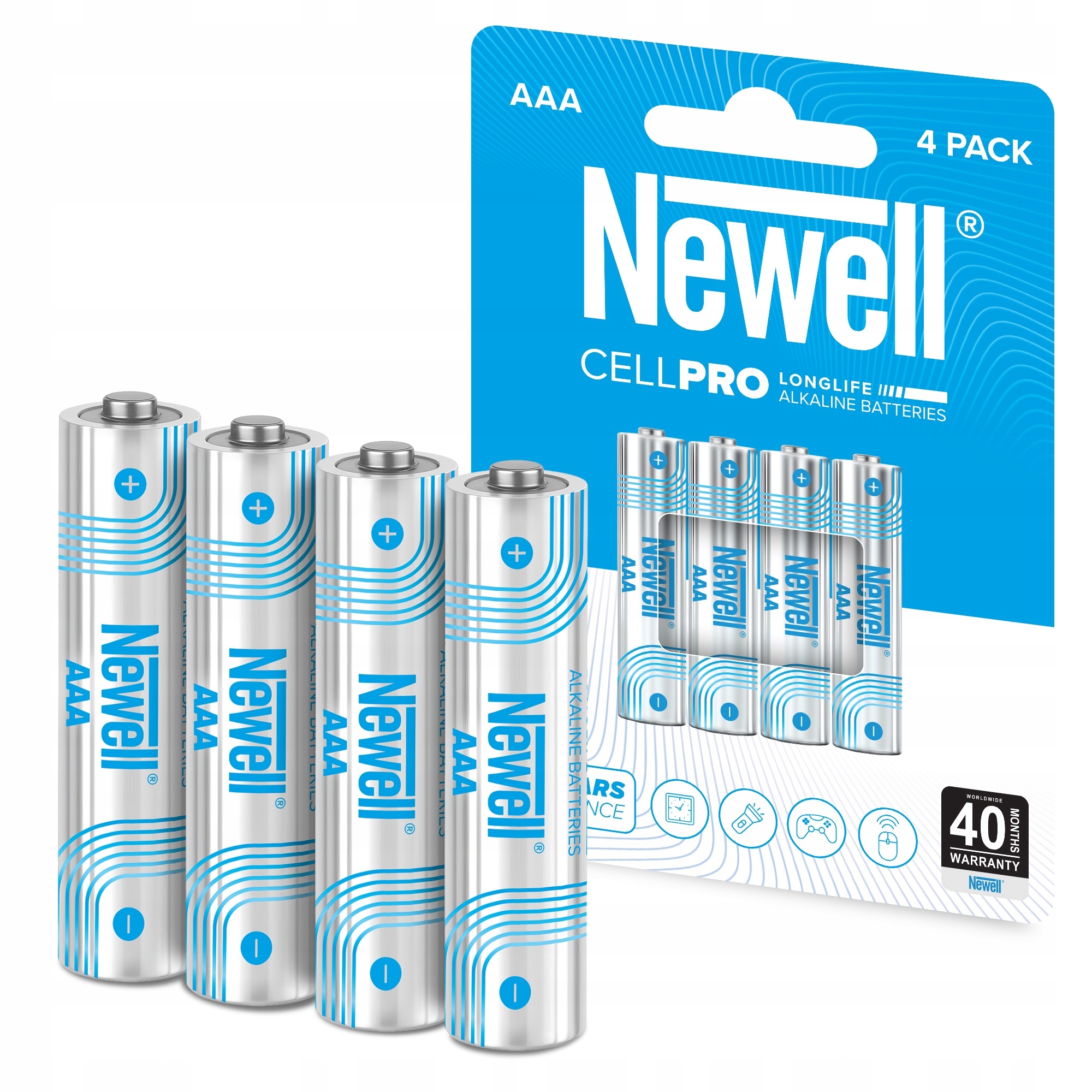Bateria alkaliczna Newell CellPro Aaa 4 szt. blister