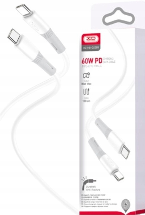 Szybki Kabel USB typ -C Quick Charge QC 3.0 PD 60W