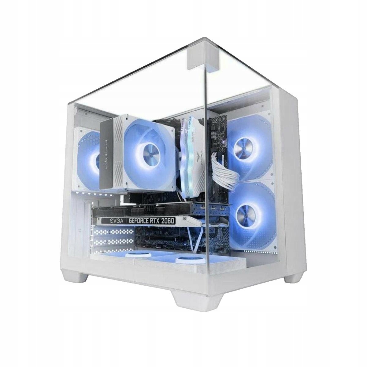 Obudowa Mars Gaming MC-VISIONM biała MicroATX