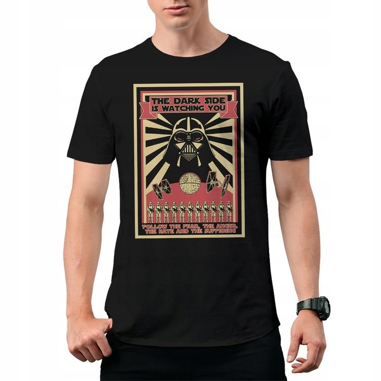 

Koszulka Męska Gwiezdne Wojny Dark Side L