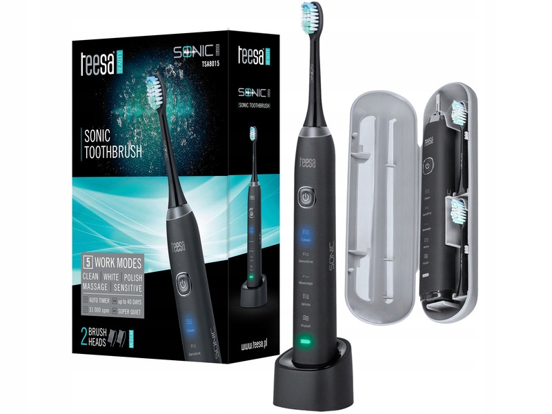 Szczoteczka soniczna Teesa TSA8015 Czarny