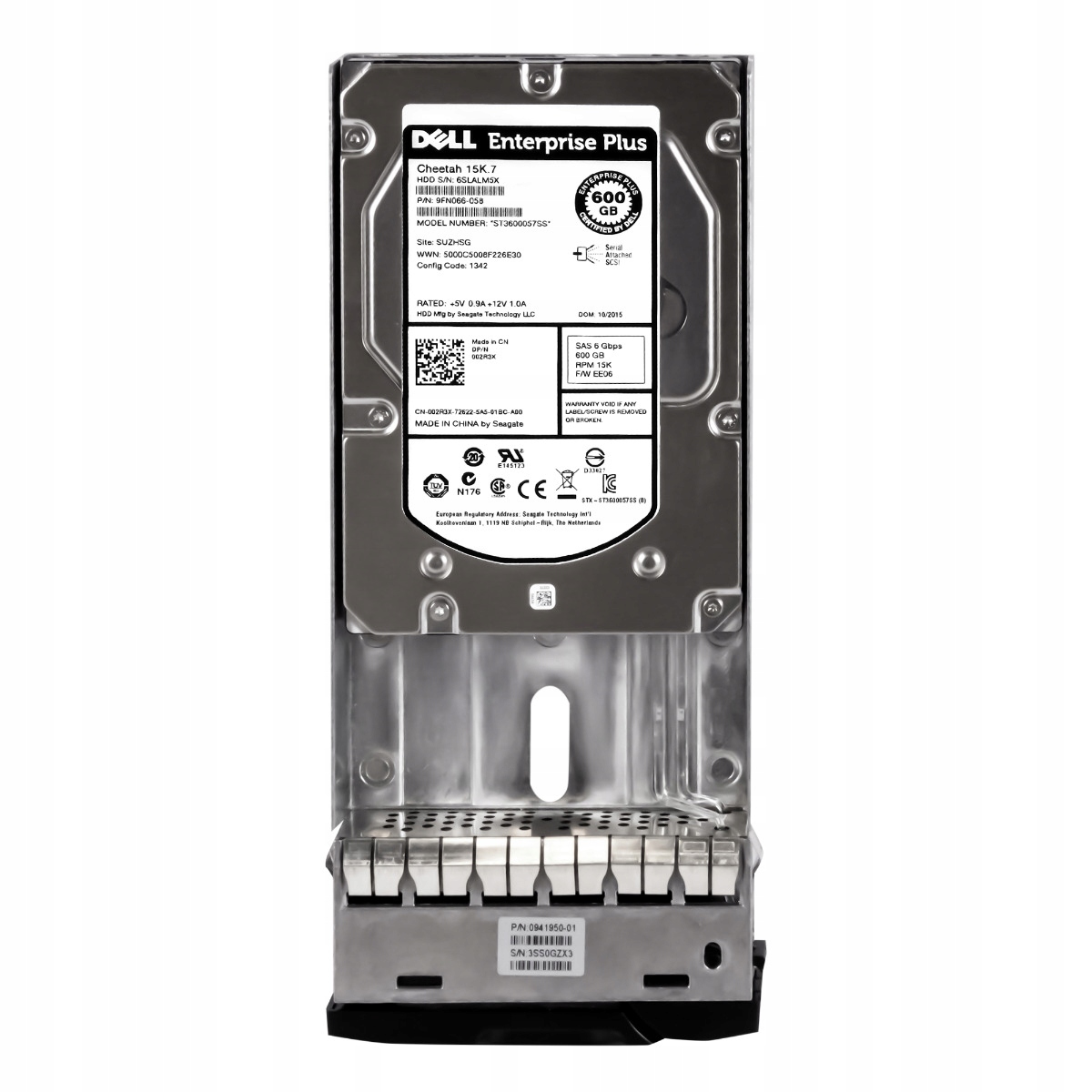 Dell 600GB 002R3X 15K 16MB SAS-2 3.5'' ST3600057SS