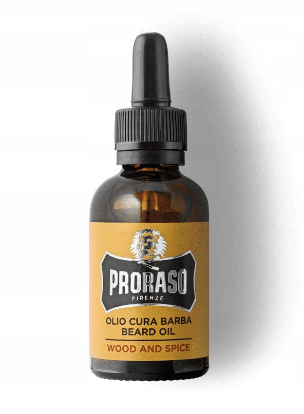 PRORASO BEARD OIL WOOD AND SPICE OLEJEK DO BRODY