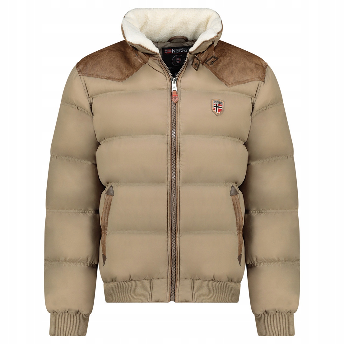 Geographical Norway bunda pánská Abramovitch Men M béžová