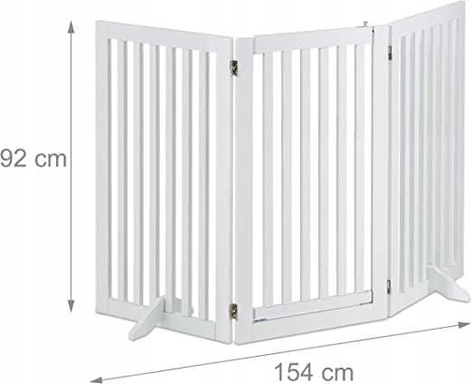 Barierka bramka zabezpieczająca na schody kominek 92 x 154 x 30 cm EAN (GTIN) 4052025391928