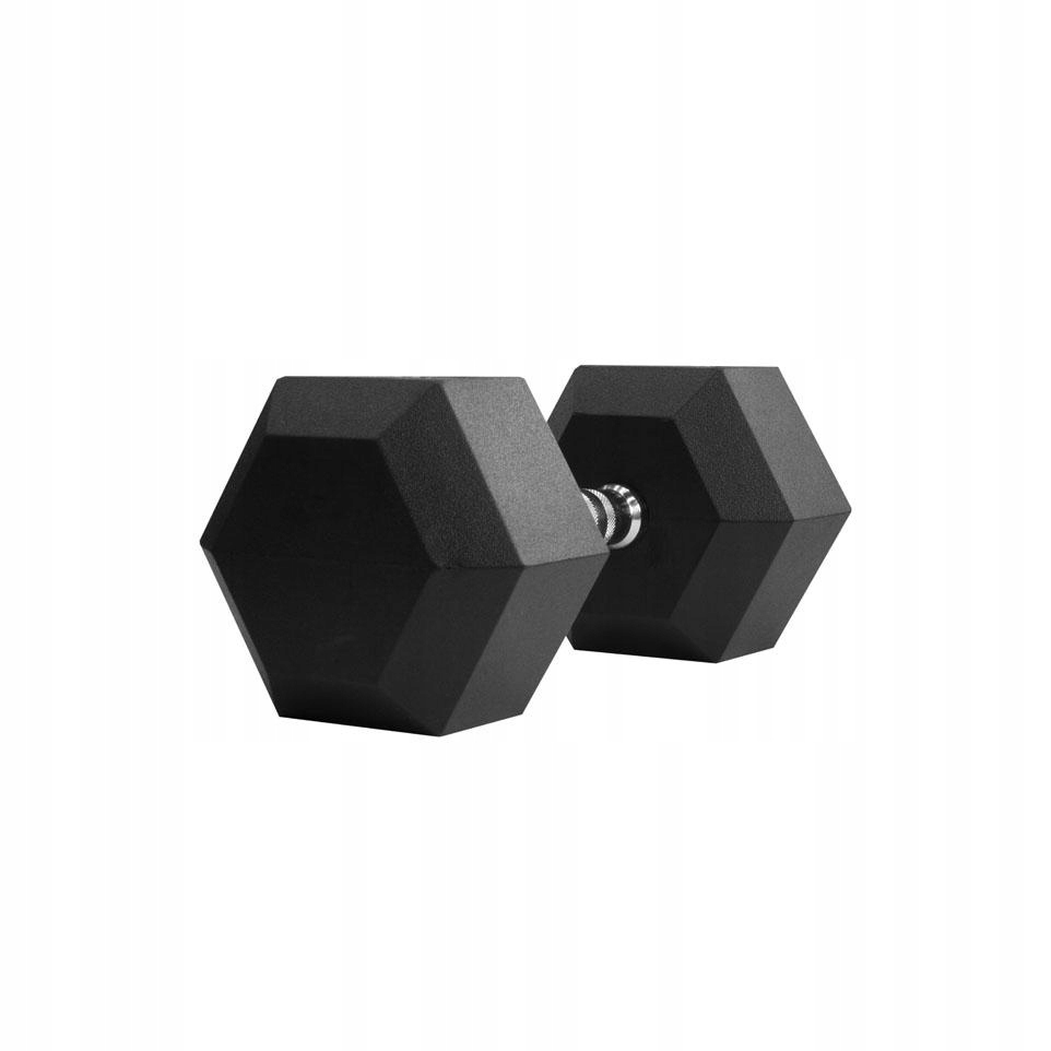 HANTEL THORN FIT HEX RUBBER DUMBBELL 20,0KG hantle