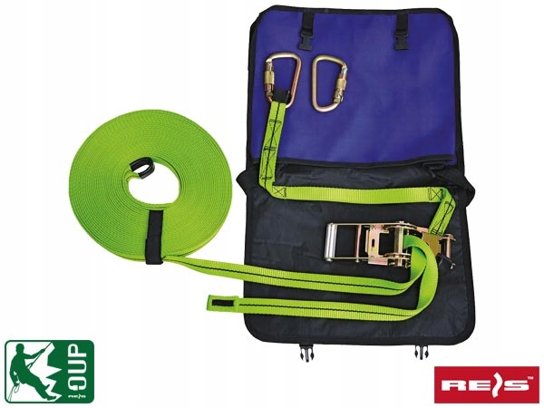 Horizontální bezpečnostní lano pro práci ve výškách