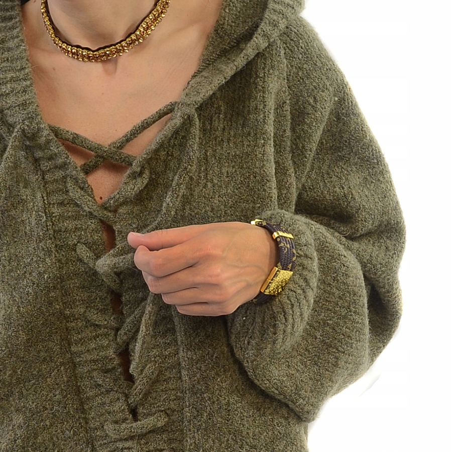 

Size Plus Mięsisty Sweter z Kapturem Polska