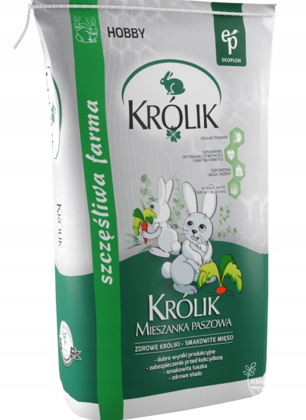 Ekoplon Królik wzrost pasza 25kg