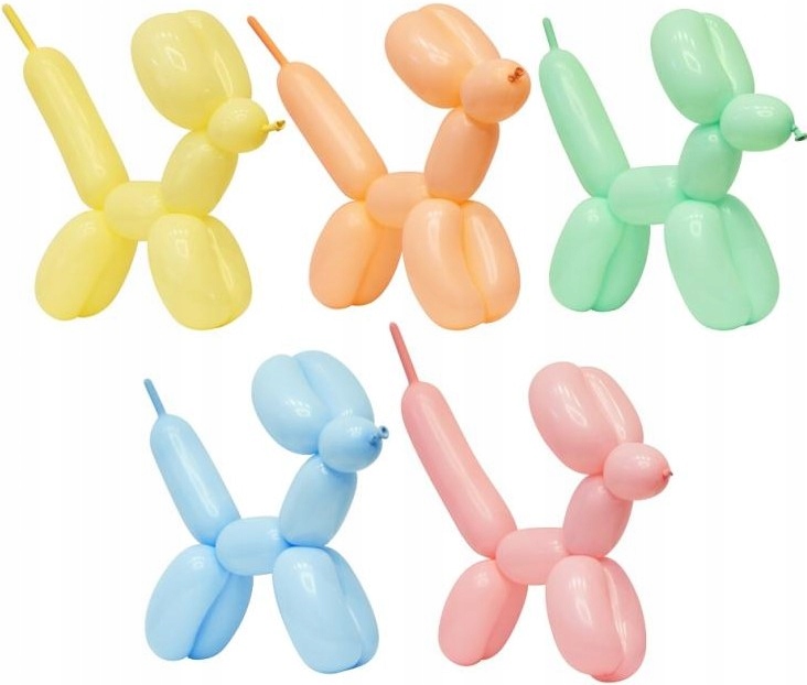 

Balony do modelowania makaronowe mix, 50 szt.