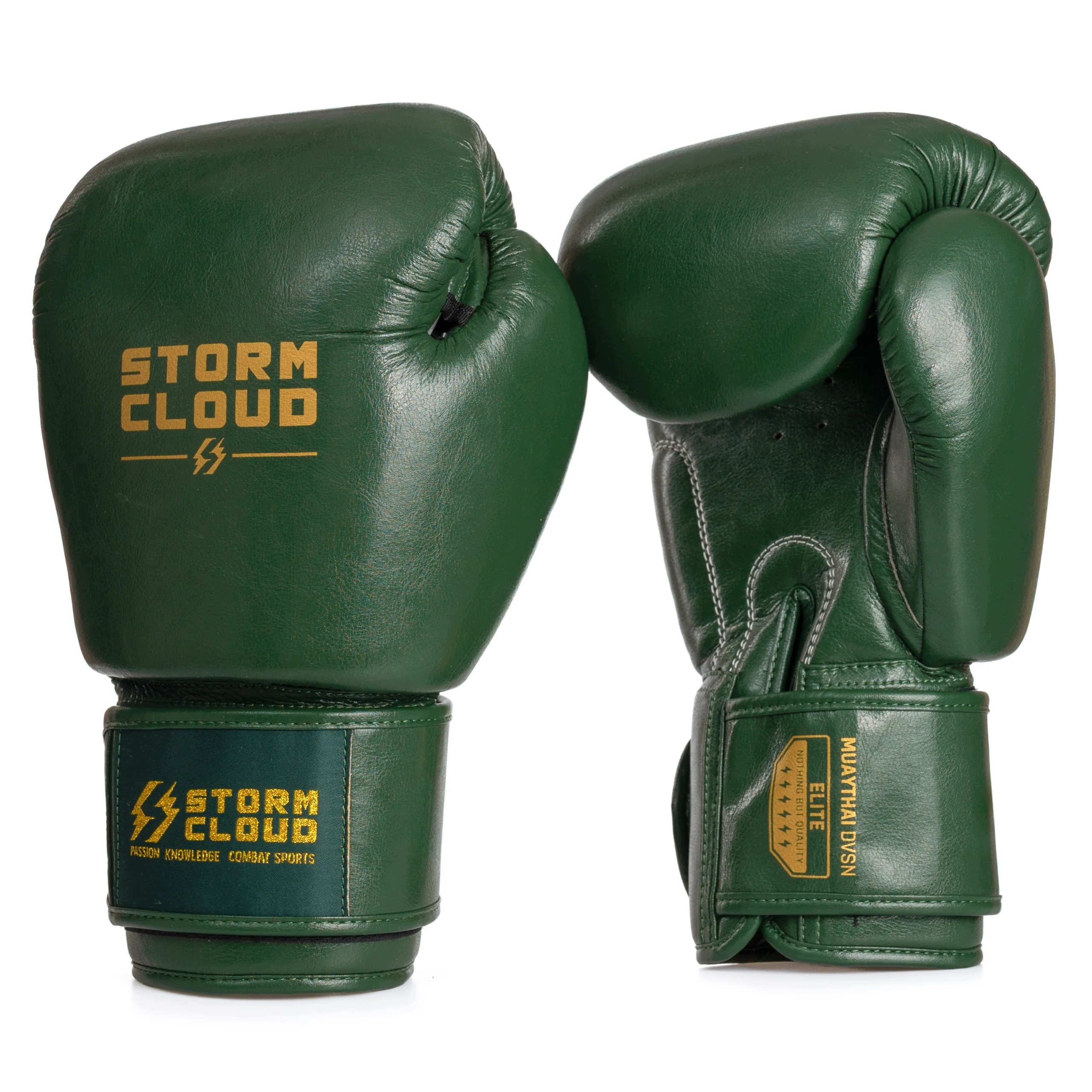 StormCloud Boxerské rukavice Vanguard Elite Thai Zelené 12 oz