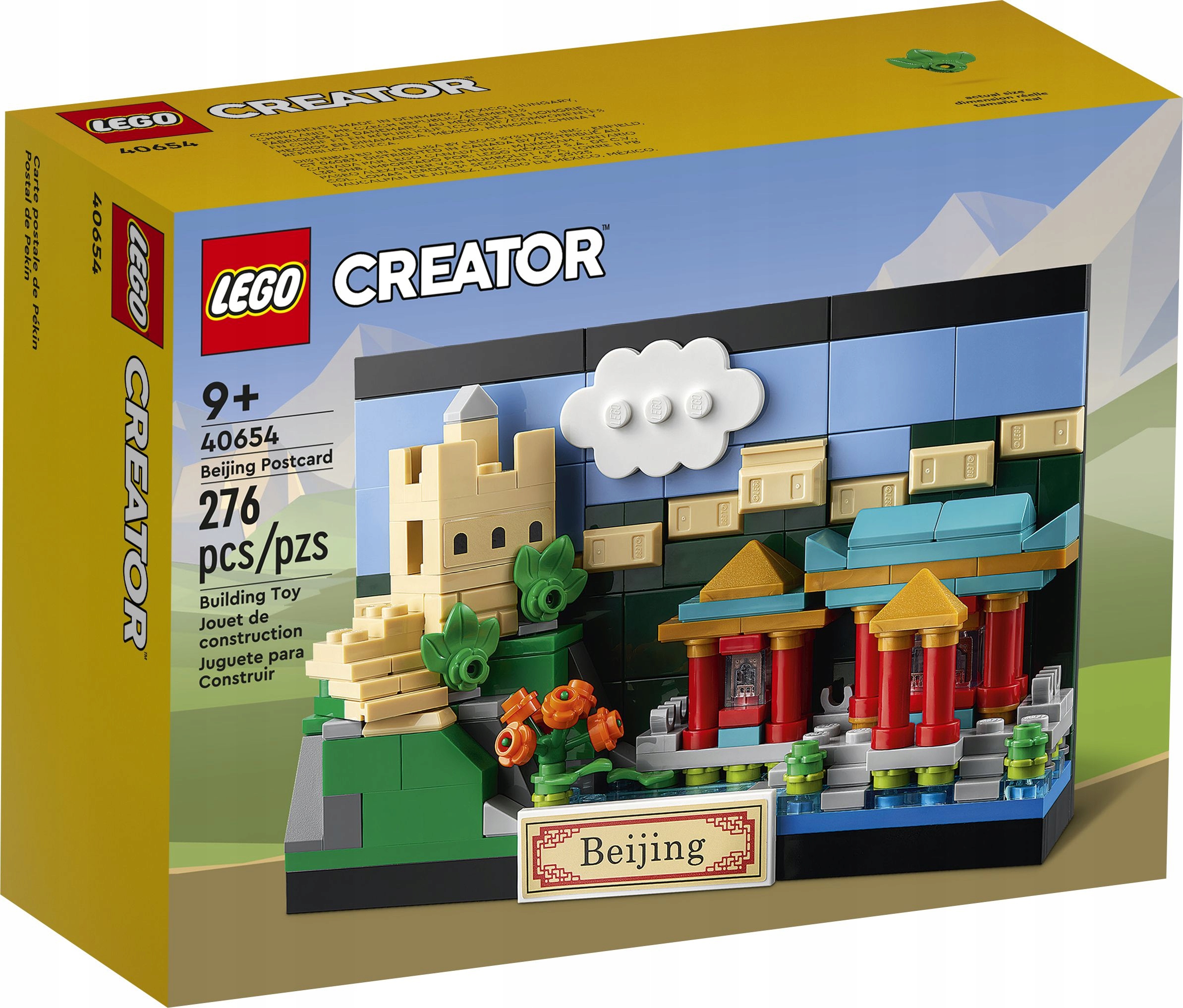 

Lego 40654 Creator Pocztówka z Pekinu Nowy